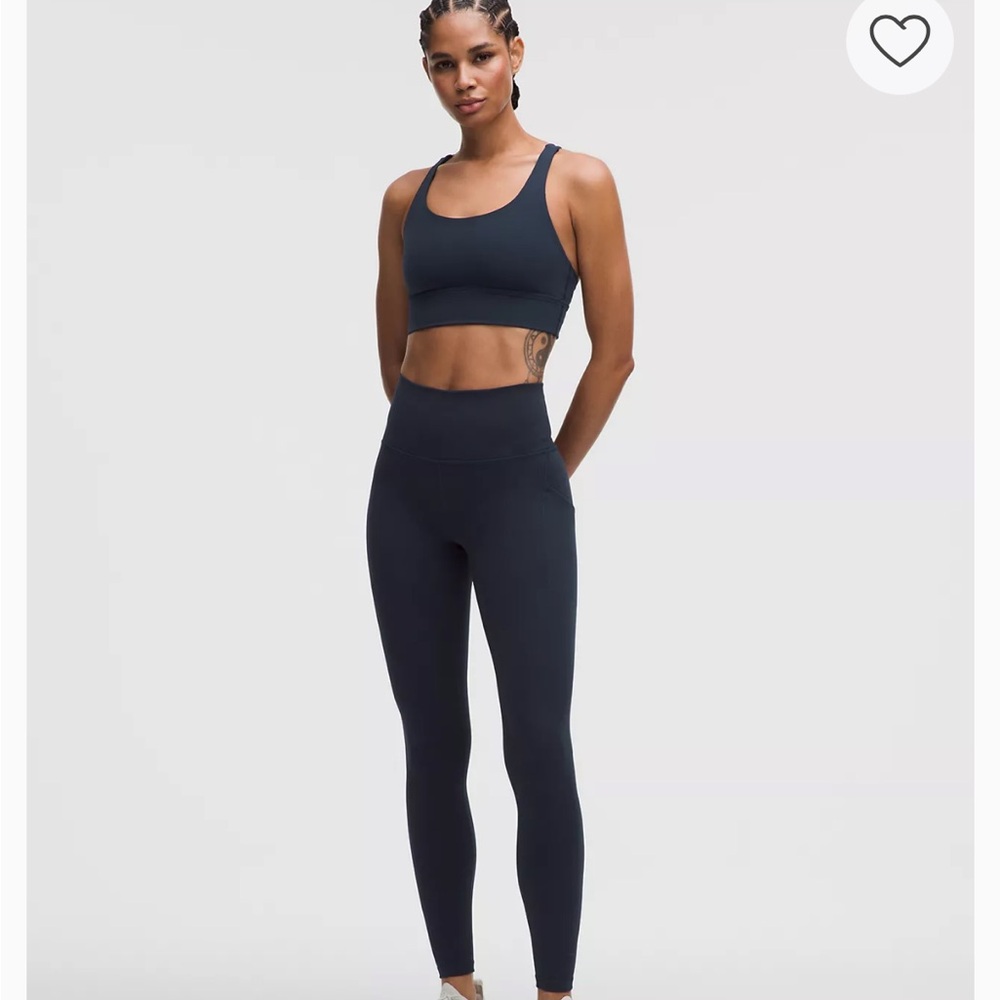Lululemon Athletica wunder train  high rise Leggings with pockets 28”